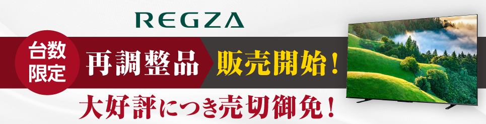 TV再調整品・在庫一掃品