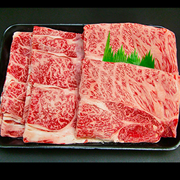 [かどや牧場][神奈川県産] 足柄牛上肩ロースすき焼き用 500g