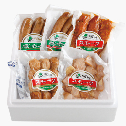 川俣シャモ燻製詰め合わせ