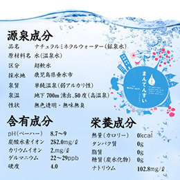 【九州】天然温泉水 まん天粋 12L、20L