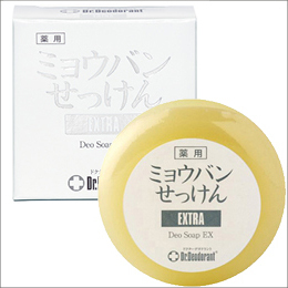 [ドクターデオドラント]薬用ミョウバンせっけんeX
