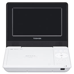 TOSHIBA ポータブルDVDプレーヤー SD-P710SW ホワイト ポータブルDVDプレーヤー SD-P710SW(ホワイト)