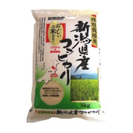 新潟産コシヒカリ　特別栽培米　５ｋｇ　2023年3月お届け分