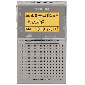 LEDライト付ポケットラジオ TY-SPR6(N)(サテンゴールド)