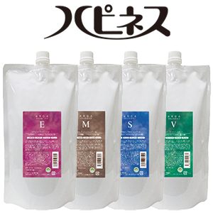 ハピネス]アルガシャンプー レフィル(詰替え) 500mL