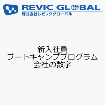 新入社員ブートキャンププログラム　会社の数字