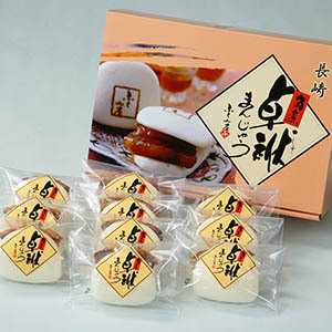 ◆長崎　「ふくみ屋」　角煮卓袱（しっぽく）まんじゅう