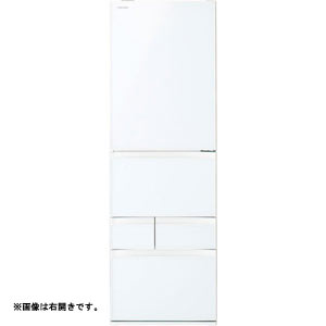 冷凍冷蔵庫　GR-S41GXVL(EW)(グランホワイト)　定格内容積411L　5ドア(左開き) 