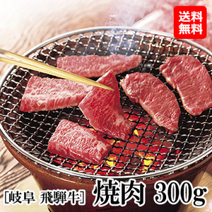 [岐阜 飛騨牛] 焼肉 300g