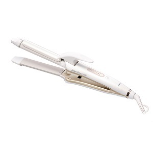 【小泉成器】マイナスイオン２ＷＡＹアイロン(パイプ径26mm)　KHR-7510/W