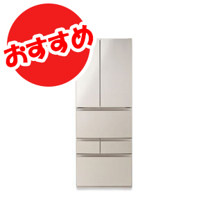 冷凍冷蔵庫　GR-S510FK(EC)(サテンゴールド)　定格内容積509L　6ドア