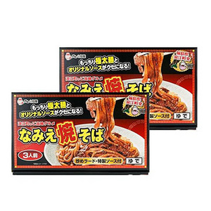 [福島県]なみえ焼きそば 3食ギフトボックス2箱(N263A01)