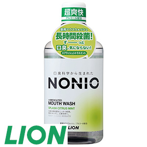 [ライオン] NONIOマウスウォッシュ スプラッシュシトラスミント600ml・2本
