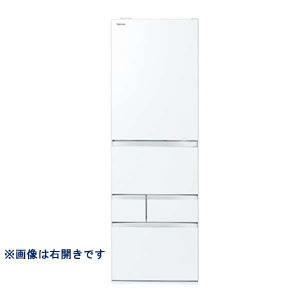 冷凍冷蔵庫　GR-T470GZL(UW)(クリアグレインホワイト)　定格内容積465L　5ドア(左開き) 