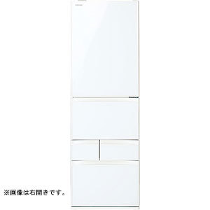冷凍冷蔵庫　GR-T41GXHL(EW)(グランホワイト)　定格内容積411L　5ドア(左開き) 