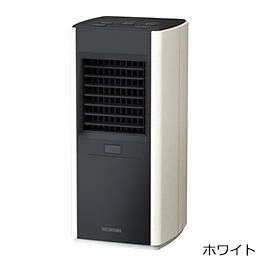 [アイリスオーヤマ]　人感センサー付き大風量セラミックファンヒータースリム　JCH-12TDS1