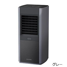 [アイリスオーヤマ]　人感センサー付き大風量セラミックファンヒータースリム　JCH-12TDS1