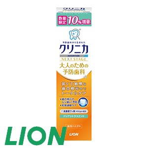 [ライオン] クリニカADネクストステージ クリアシトラスミント増量・5本