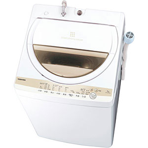全自動洗濯機　AW-6GM1(W)(グランホワイト) 洗濯・脱水容量 6.0kg