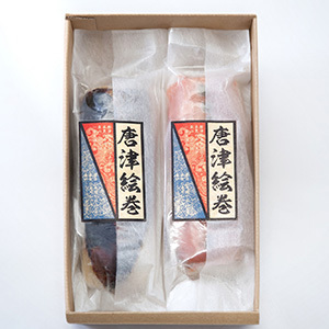 【オススメ！海産物】国産焼き鯖棒寿司、スモークサーモン棒寿司