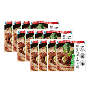 糖質0g ぷるんちゃん麺 豆乳担々味 12袋入