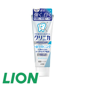 [ライオン] クリニカＡＤホワイトニングハミガキ　クリアミント・３本