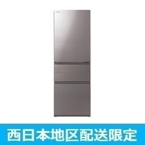 冷凍冷蔵庫　GR-S36SV(ZH)(アッシュグレージュ)　定格内容積356L　3ドア(右開き)　【カートン不良（西日本地区配送限定）】