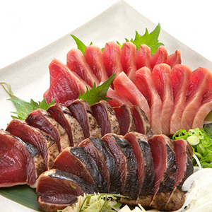 父の日ギフト]高知 「明神水産」 藁焼き鰹たたきとトロ鰹刺身セット