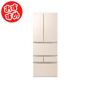 冷凍冷蔵庫　GR-U510FZ(UC)(グレインアイボリー)　定格内容積508L　6ドア