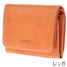 [genten] ゴートベーシック　二つ折り財布  44362