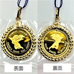 [KIKUYA] 純金エンジェルコイン