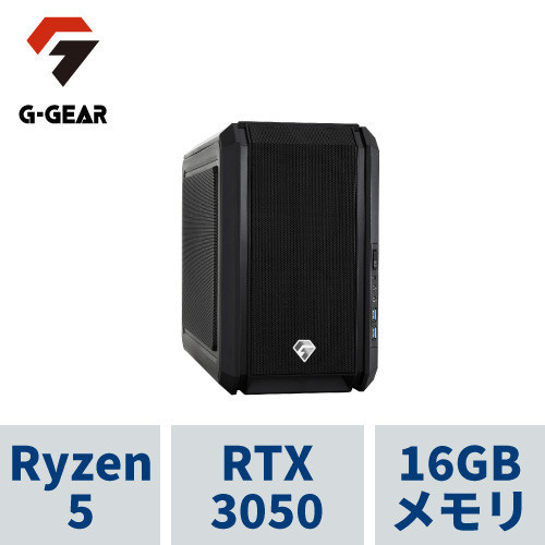 G-GEAR] ミニ ゲーミングデスクトップパソコン GI5AD221BN/CP(Windows
