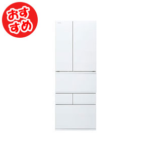 冷凍冷蔵庫　GR-U510FZS(TW)(フロストホワイト)　定格内容積507L　6ドア