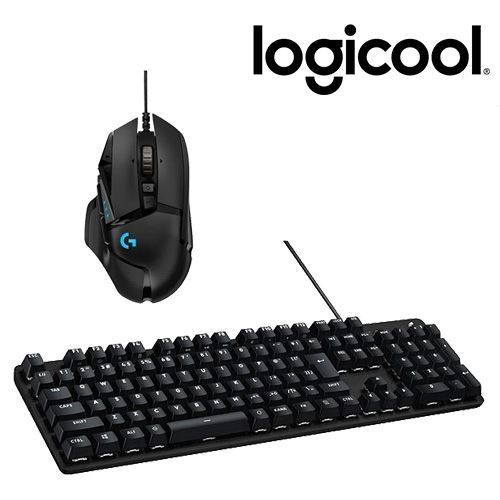[Logicool] ロジクール ゲーミングキーボード(G413 SE)+マウス(G502 HERO) セット一式
