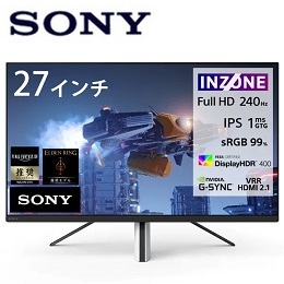 [SONY] ソニー ゲーミングモニターINZONE M3　SDM-F27M30