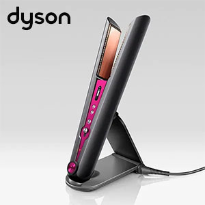 [Dyson] ダイソン Corrale ヘアアイロン ブラックニッケル/フューシャ  HS07 NF