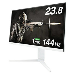 [GREEN HOUSE] グリーンハウス 23.8インチ ゲーミングモニター フルHD 144Hz GH-GLCC238AZ