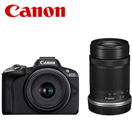 [Canon] キヤノン ミラーレスデジタルカメラ ダブルズームキット EOS R50 BK