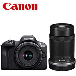 [Canon] キヤノン ミラーレスデジタルカメラ ダブルズームキット EOS R100