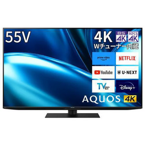 シャープ 4T-C55FN1 55v型 液晶テレビ AQUOS 4K 4TC55FN1