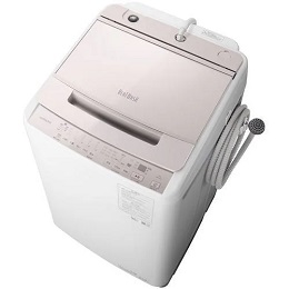 【無料長期保証1+3年付き】＜HITACHI＞  日立 全自動洗濯機 BWV80J(V) 8.0kg