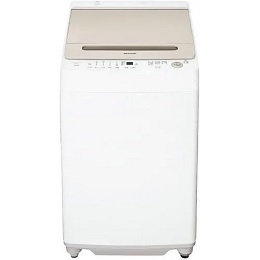 ＜SHARP＞ シャープ 8.0k 全自動洗濯機 ESGV8H(N)