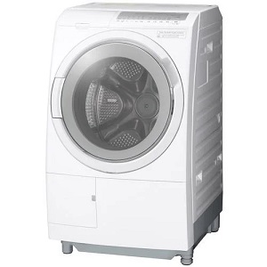 ＜HITACHI＞ 日立 洗濯11kg/乾燥6kg ドラム洗濯機 BDSG110JL(W)左開き