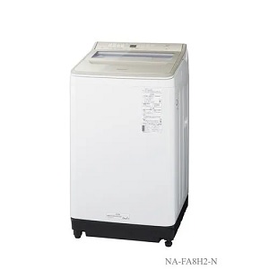 ＜Panasonic＞ パナソニック 8.0k 全自動洗濯機 NAFA8H2(N)