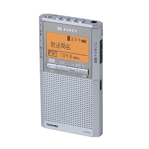 AM/FMラジオ　TY-SCR70(S)(シルバー)