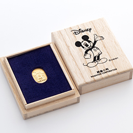 Disney　純金小判　５g