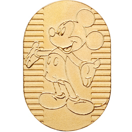 Disney　純金小判　１０g