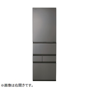 冷凍冷蔵庫　GR-W450GTL(TH)(フロストグレージュ)　定格内容積452L　5ドア(左開き)