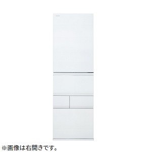 冷凍冷蔵庫　GR-W450GTL(TW)(フロストホワイト)　定格内容積452L　5ドア(左開き)