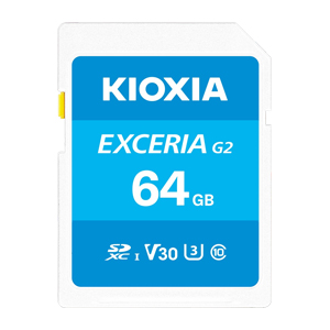 EXCERIA SDXC UHS-Iメモリカード　KSDU-B064G